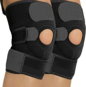 GymWar (1 pair) of Knee Support With Original Neoprene Knee Cap- Free Size Knee Support