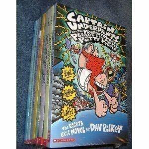 CAPTAIN UNDERPANTS BOX SET (10 BOOKS)