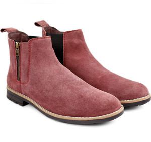 bacca bucci Chelsea High End Urban Fashion BREWSTER Boots Genuine Smooth Leather Suede Boots For Men