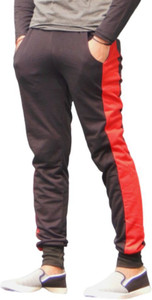 Crease & Clips Solid Men Multicolor Track Pants