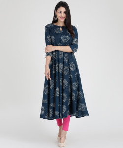 mokshi Women Printed Anarkali Kurta
