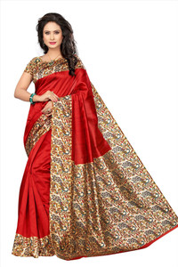 Rightshape Printed Mysore Art Silk Saree