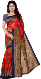 Vimalnath Synthetics Self Design Mysore Art Silk Saree
