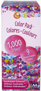 Orbeez Hydrated Colour Pack Refill, 000 Pack Water Beads