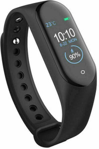 GLOBALENTERPRISES Smart Band Black M4 FITNESS BAND