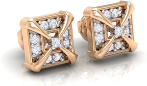 Diamtrendz Jewels Rose Gold 18kt Diamond Stud Earring