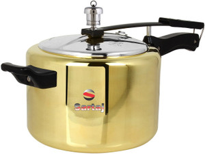Sartaj Brass Cooker 5 L Inner Lid Pressure Cooker Price in India - Buy ...