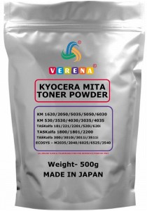 verena COMPITABLE KYOCERA MITA ECOSYS – M2035 / 2040 / 6025 / 6525 /3540 / 300i / 3010i / 3011i / 3511i / 1800 / 1801 / 2200 / 181 / 221 / 2201 / 520i / 620i / 2530 / 3530 / 4030 / 3035 / 4035 / 1620 / 2050 / 5035 / 5050 / 6030 TONER POWDER Single Color Ink Toner Powder  Black Ink Toner Powder