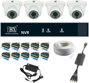 MX IP CCTV Cameras MegaPixel Kit Channel HD System w/ RJ45