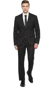 VAN HEUSEN 2 Piece Checkered Men Suit