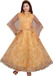 ROSHNI COLLECTION Girls Maxi/Full Length Party Dress