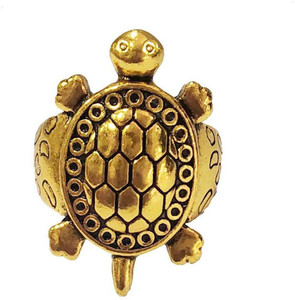 Shopping Dust Tortoise Turtle Ring Vaastu Fengshui Kachua good Luck Ring Charm Finger Ring for Men Women Alloy Gold Plated Ring