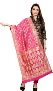 Kashvi Jacquard Embellished Salwar Suit Material