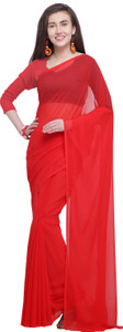 kashvi sarees Self Design Bollywood Georgette Saree