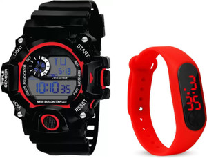 blutech DIGITAL KIDS-BOYS-G-SPORT BAND SHOCK CHRONOGRAPH RESISTANCE SOLID-Digital Watch Digital Watch  - For Boys