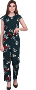 N&PG Floral Print Women Jumpsuit