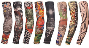 Aadikart Nylon Arm Sleeve For Men With Tattoo