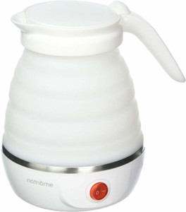 YUKI Foldable Electric Travel Kettle Voltage and Rapid Boil Food Grade Silicone Auto Shut-Off Electric Kettle