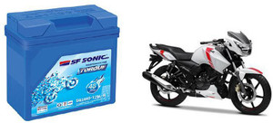 SF SONIC forbike- apachertr Ah Battery for Bike Price in India