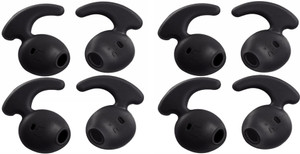 YTM 8Pcs (4 Pair) Earbuds cover Anti-Slip Silicone Replacement Ear Tips Level U EO-BG920 Bluetooth Earphone (Black) In The Ear Headphone CushionÂ Â (Pack of 8, Black) In The Ear Headphone Cushion