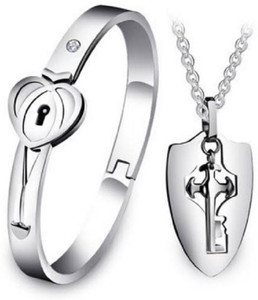 vien Stainless Steel Silver Bracelet