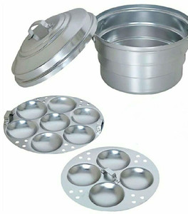 सुबा Subaa Latest Aluminium non stick Idli Maker/cooker And Steamer pot pan Best Maker For Home & Restaurant स्टैंडर्ड इडली मेकर