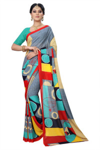 Kanooda Prints Floral Print Daily Wear Georgette Saree