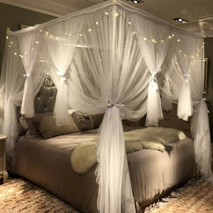 MNBइंडिया Double Bed नायलॉन के लिए बनाया गया मॉस्कीटो नेट