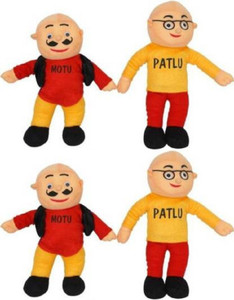 Khatu shyam Premium Quality Motu Patlu (Pack of 2)  - 32 cm