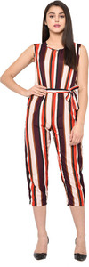 vashist Striped Women Jumpsuit