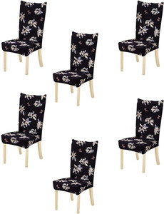 HOUSE OF QUIRK Polyester 1 Seater Chair Floral Cover