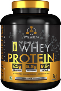 One Science Nutrition 100% Premium Whey Protein 5lbs Chocolate Charge ...