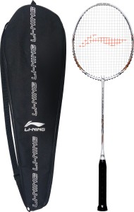 LI-NING Super Series 2020 (olympic series) White, Gold Strung Badminton Racquet