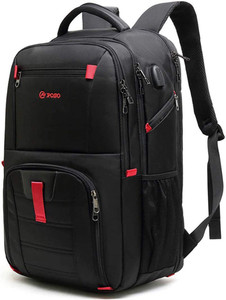 POSO Waterproof Travel Business 17 Inch Laptop Backpack with USB ...