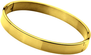 vien Stainless Steel Gold-plated Kada
