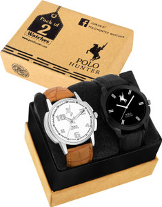 POLO HUNTER Combo Analog Watch  - For Men