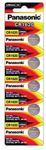 Panasonic CR-1620/5BE Lithium Coin - Pack of 5 Battery