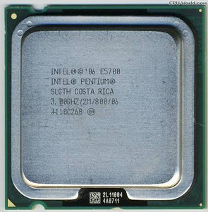 Intel PENTIUM DUAL CORE E5700 - 3 GHz LGA 775 Socket 2 Cores