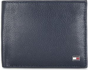 TOMMY HILFIGER Men Formal Blue Genuine Leather Wallet