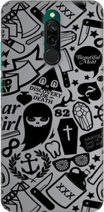 Casotec Back Cover for Mi Redmi 8