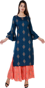 KBZ Women Kurta Sharara Set