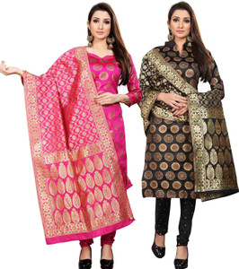 ANAND Jacquard Self Design Salwar Suit Material
