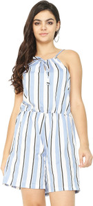 USA Fantasy Striped Women Jumpsuit