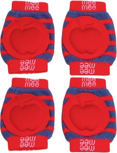 MeeMee Soft Baby Knee/Elbow Pads - (Pack of 2,Blue) Blue Baby Knee Pads