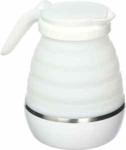 Maxigo Foldable Electric Travel Kettle Dual Voltage Food Grade Silicone Electric Kettle