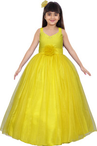 Maybemine Indi Girls Maxi/Full Length Party Dress