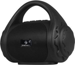 ZEBRONICS PSPK9 (County) Bluetooth Speaker with Built-in FM Radio ,Aux input 3 W Bluetooth Speaker