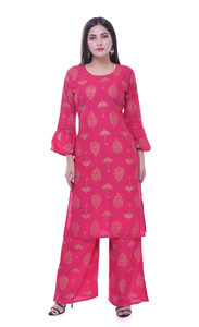 Surhi Women Kurta Palazzo Set