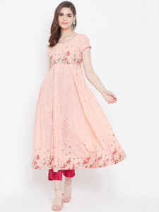 Peach  Kurta Jacquard  Peshawari main image 1