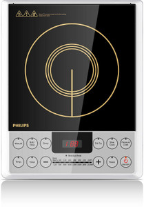 PHILIPS 2100 W Induction Cooktop Push Button